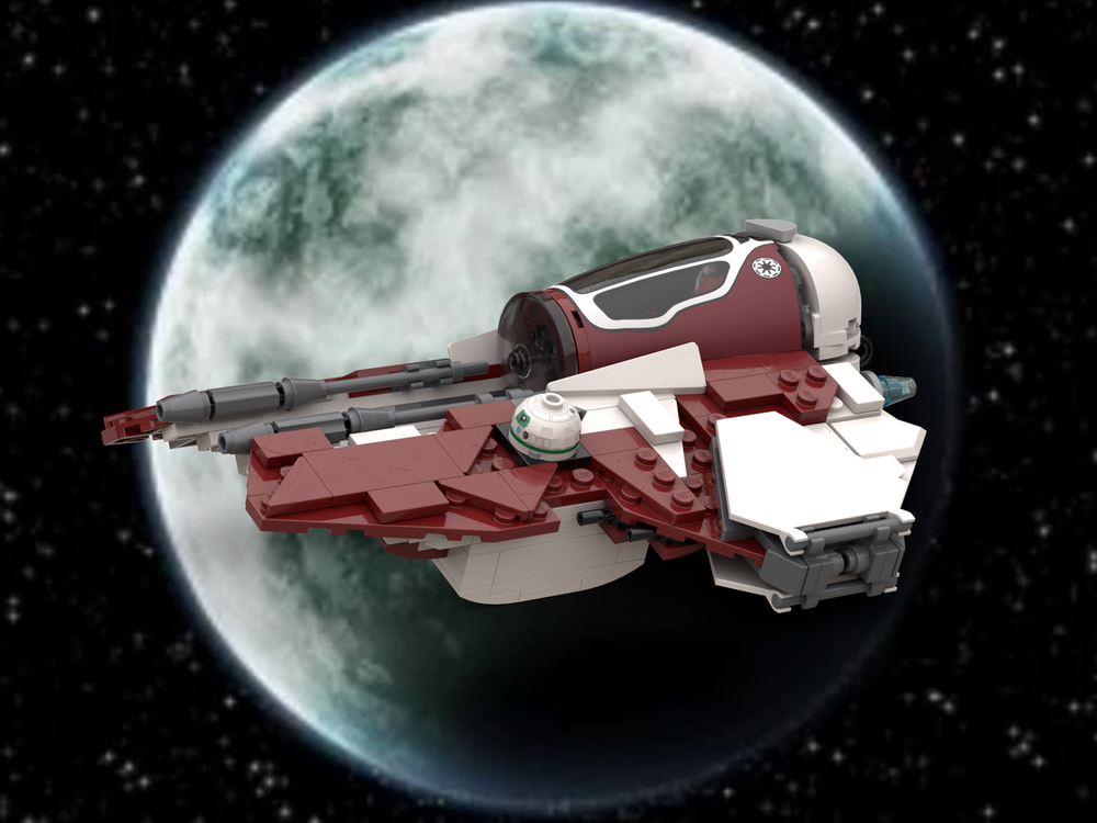 Lego Ahsoka Tano's Eta-2 Actis-class light interceptor Modification