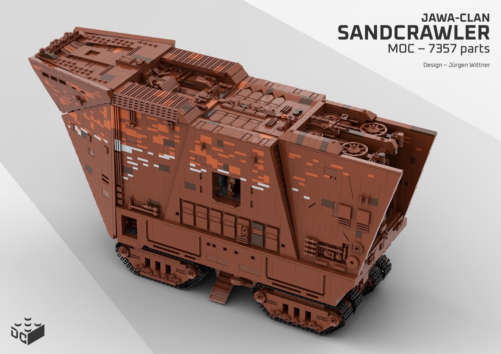 Lego Sandcrawler MOC