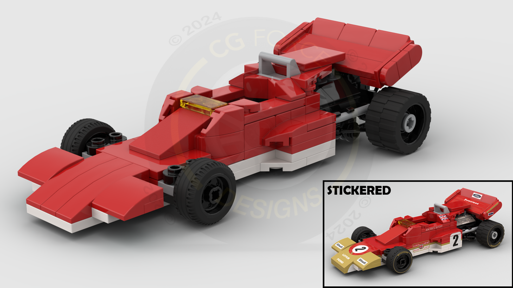 Lego F1 Lotus 72 1970