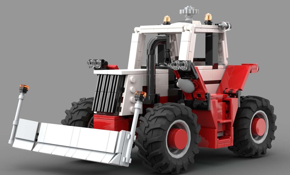 Lego Front Implements for Case Traction King