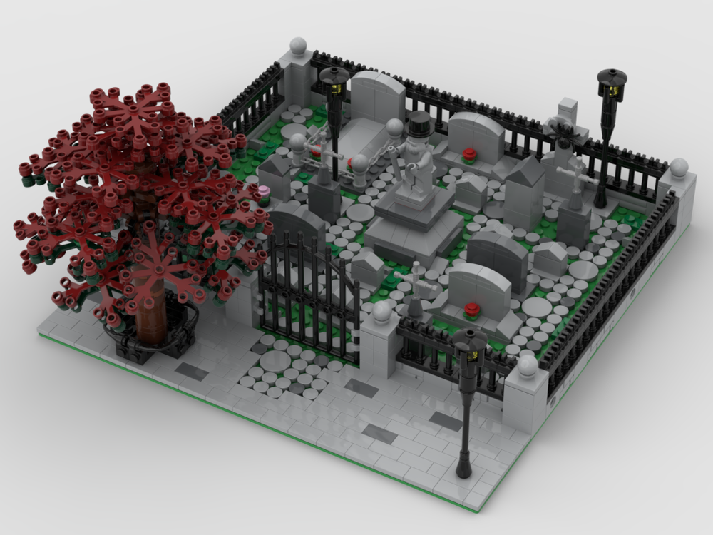 Lego Modular Cemetery