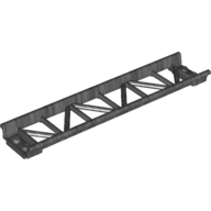 Lego Vehicle Track, Roller Coaster Straight 16L / Pearl Titanium