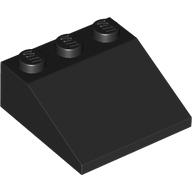Lego Brick Sloped 33° 3 x 3 / Black