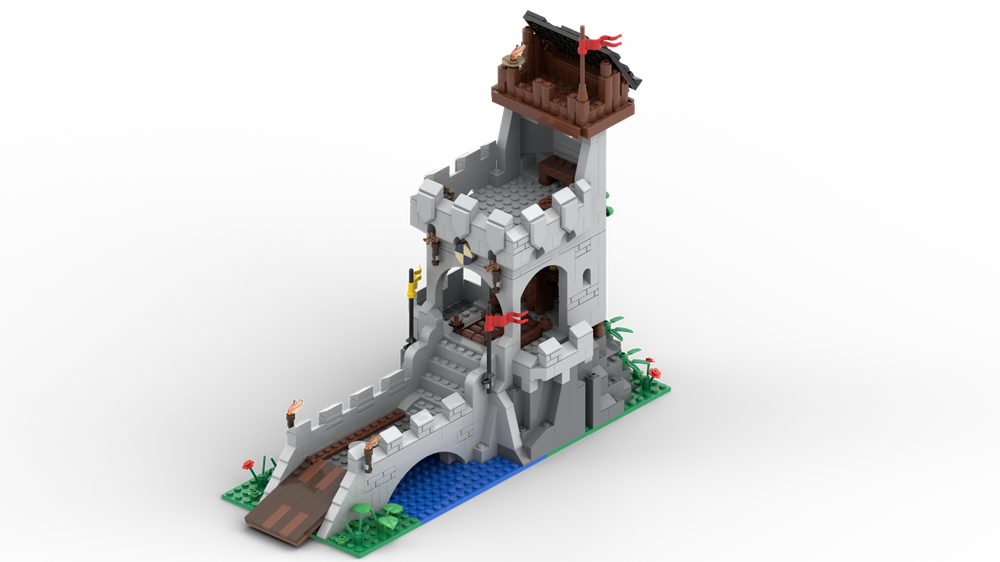 Lego Medieval Tower Castle