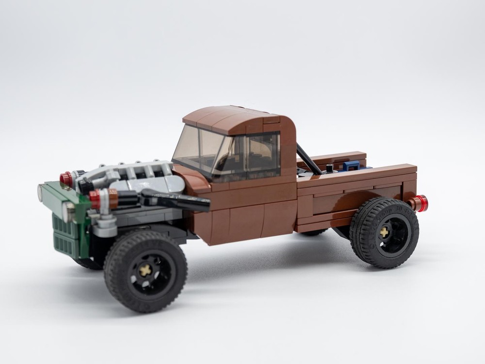Lego Ford F3 Rat Rod inspiration: Jeepers Creepers