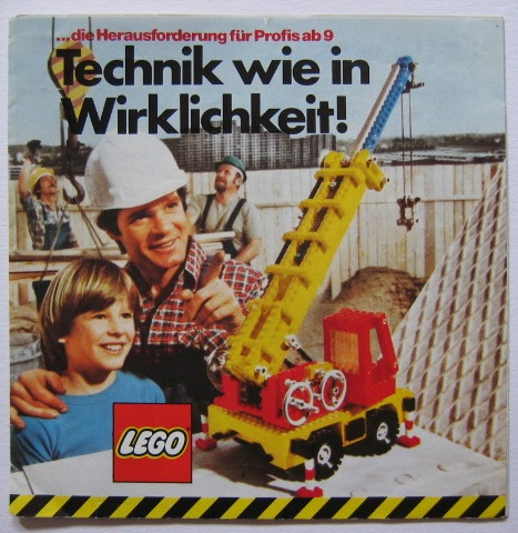 Lego 1978 Medium Technic German (100513/100613-D)