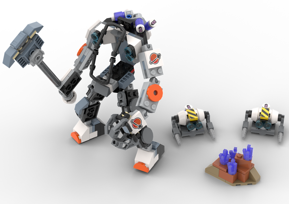 Lego Large Space Construction Mech - (60428-1 x2)