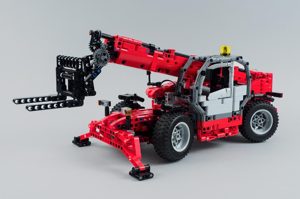 Lego Telehandler (motorized)