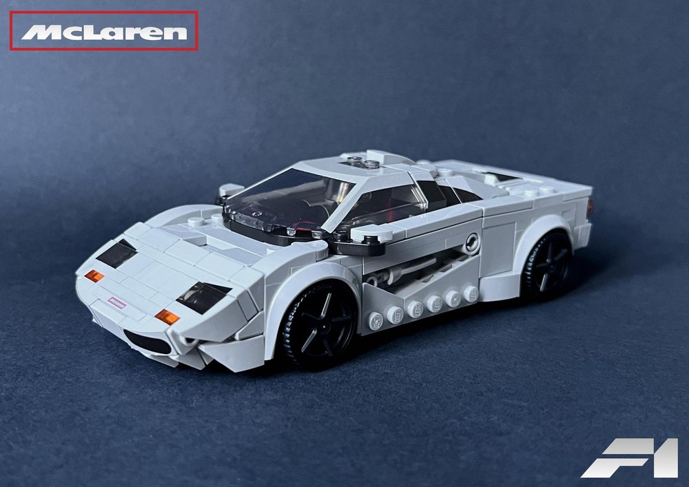 Lego McLaren F1 - Speed Champions 8 Studs wide