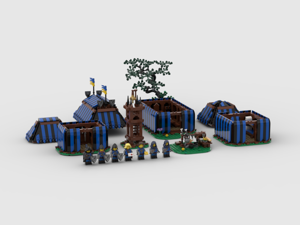 Lego Black Falcon Camp