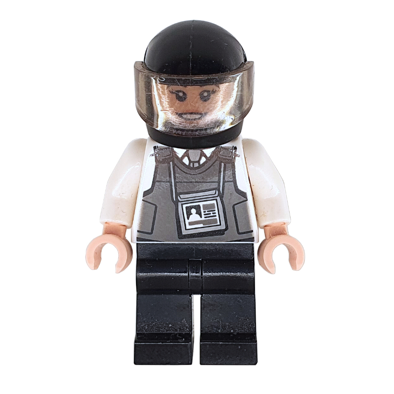 Lego Armored Truck Driver with Helmet