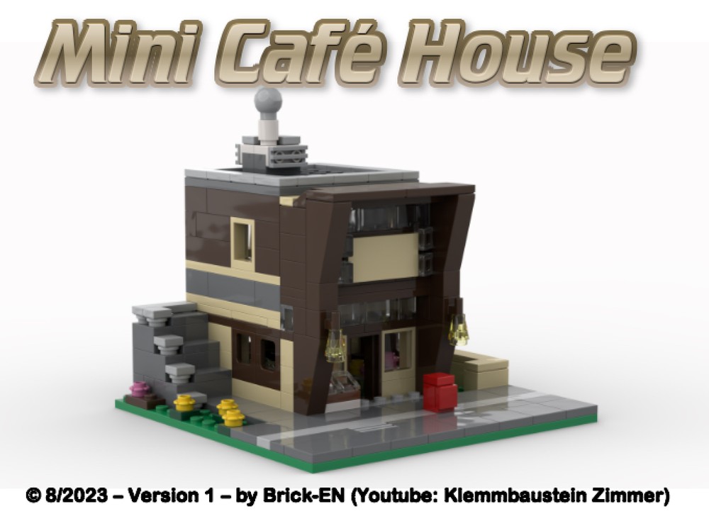 Lego Das Mini-Café-Haus.