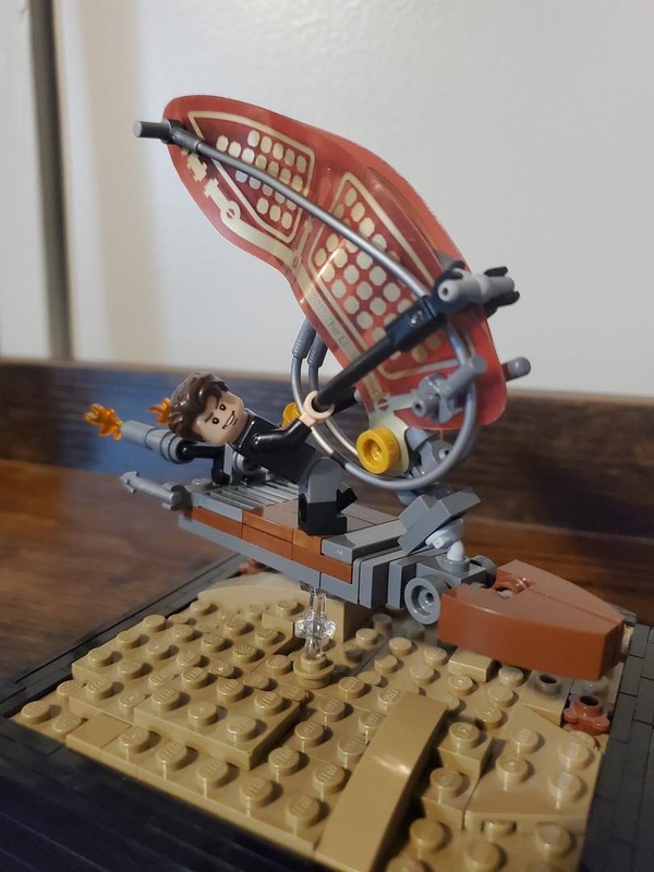 Lego Treasure Planet - Jim's Solar Sail Board