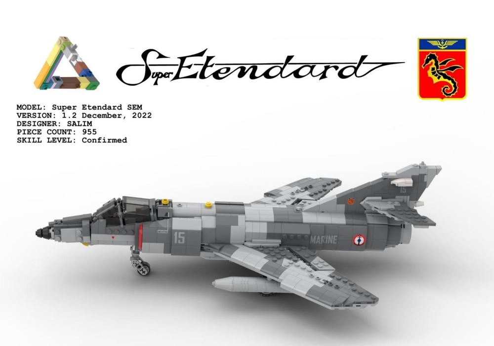 Lego Dassault Super Etendard Modernisé SEM 11F