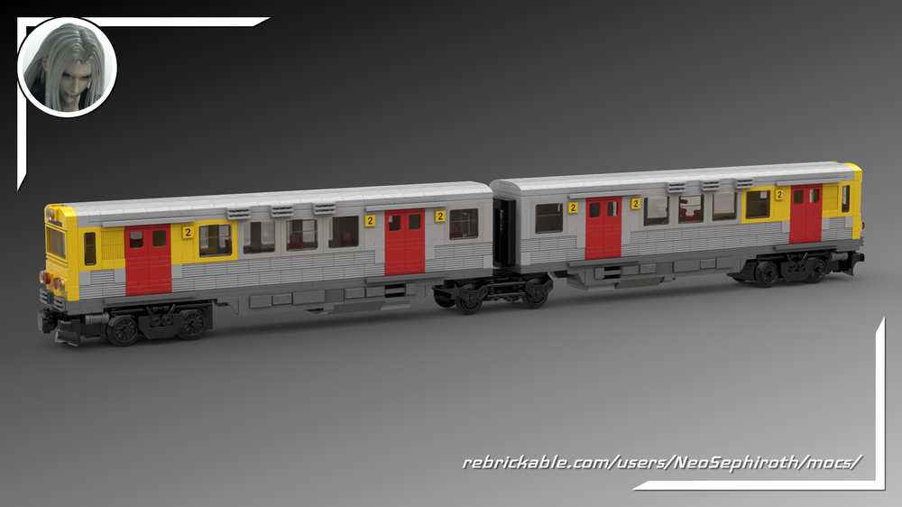 Lego HLB VT2E Diesel Train