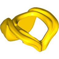 Lego Minifig Neckwear Hood Folded Down / Yellow