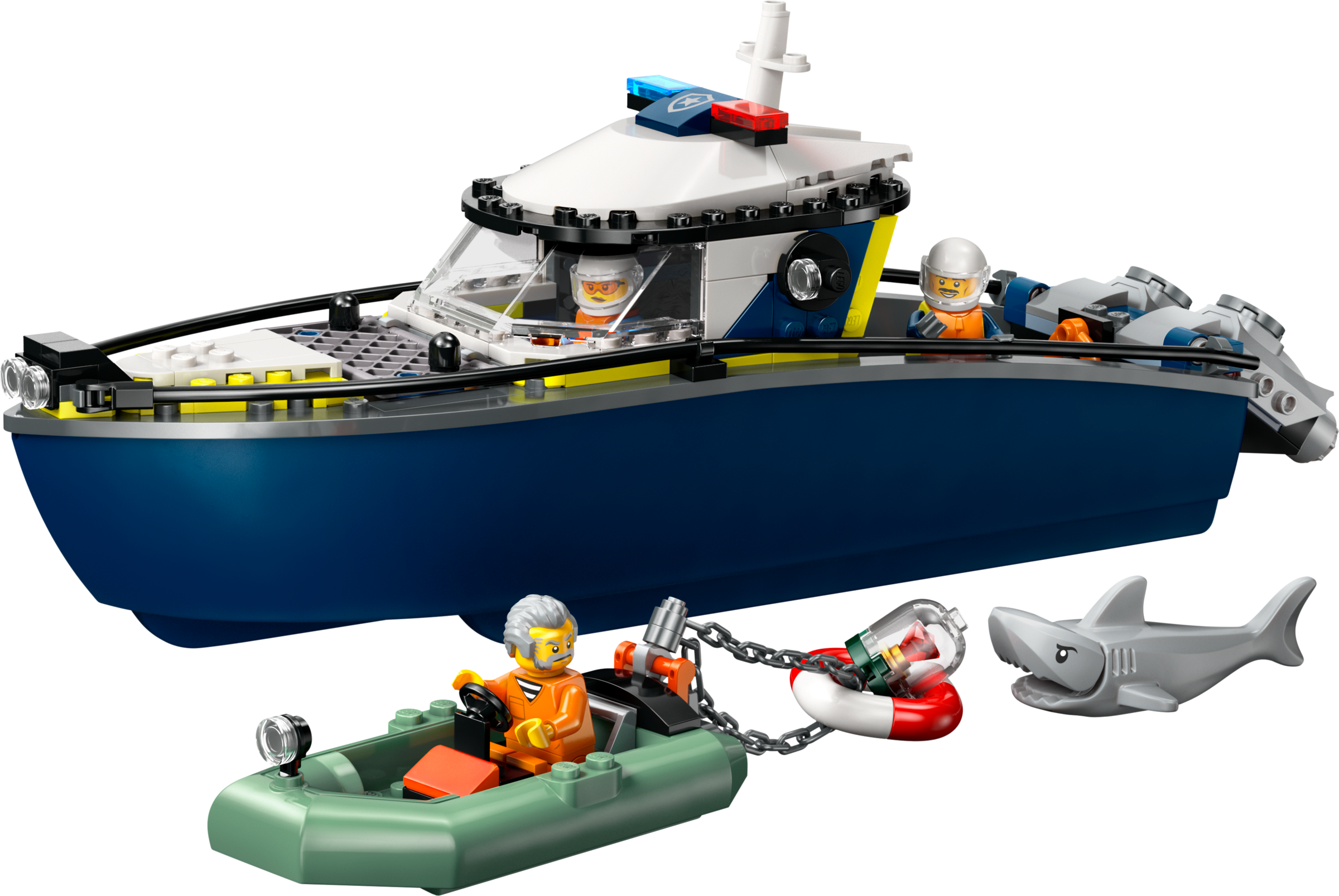 Lego Police Boat Chase