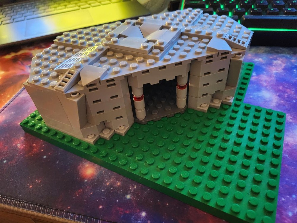 Lego Concrete Imperial Bunker