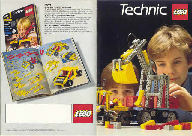 Lego 1984 Medium Technic European (105378/105478 EU III (UK/F/B))