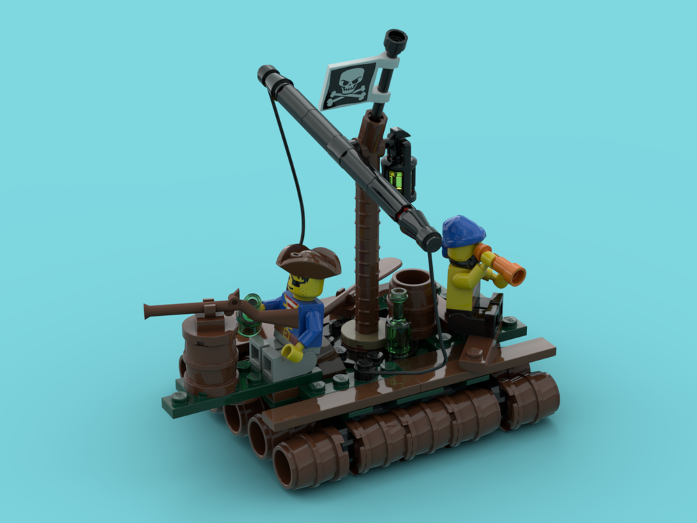 Lego Castaway Raft