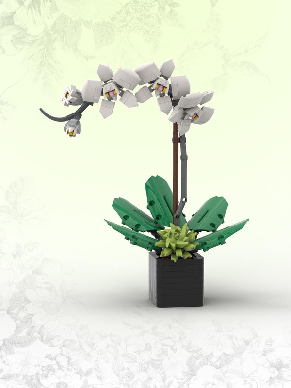 Lego White Orchid (BT001)
