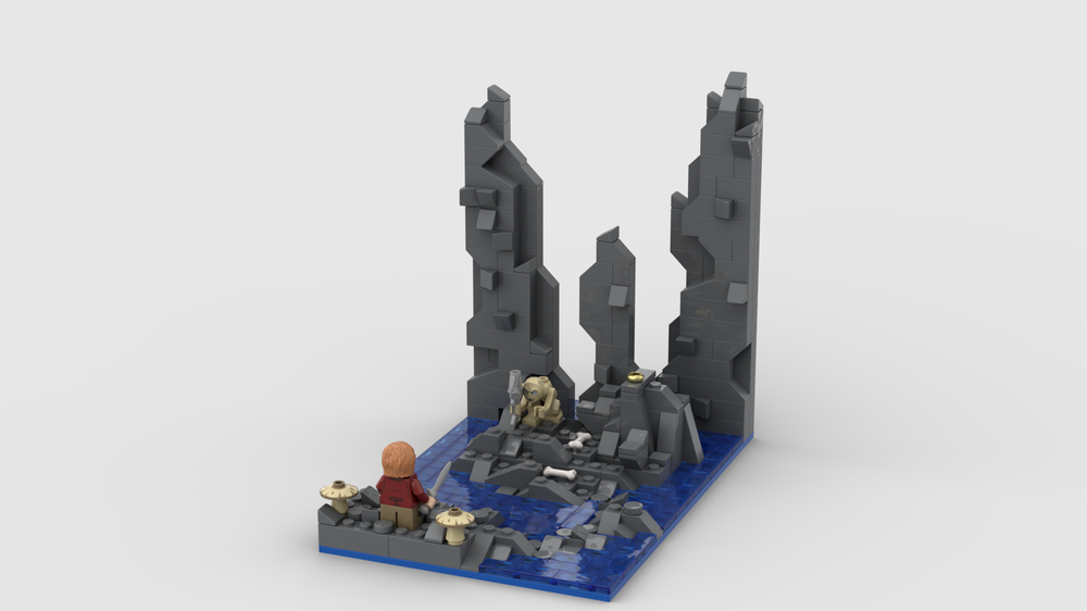 Lego Gollum's Cave