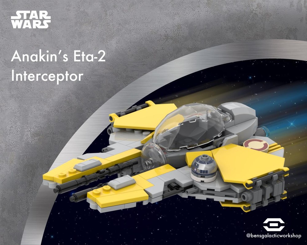 Lego Anakin’s Eta-2 Interceptor