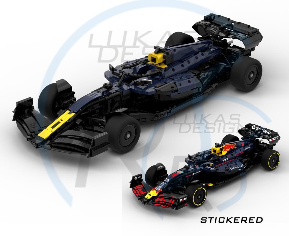 Lego Red Bull Racing F1 RB21 1:8 Scale