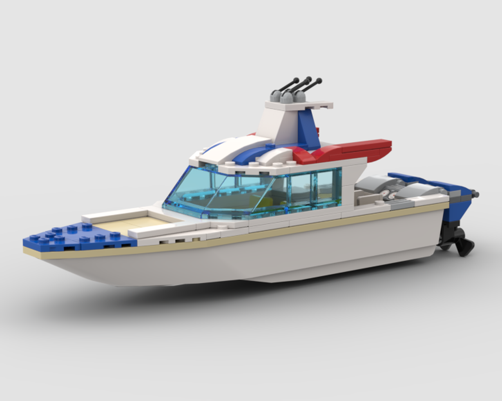 Lego Luxury Speedboat