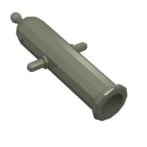 Lego Launcher, Weapon Cannon Shooting / Dark Gray