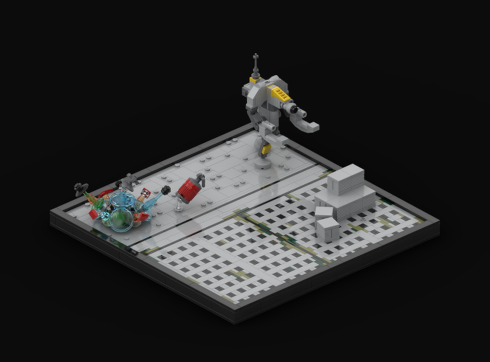 Lego Gregor's last stand on Abafar