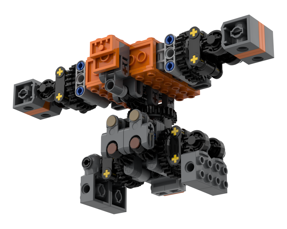 Lego Turntable Mech Torso Concept