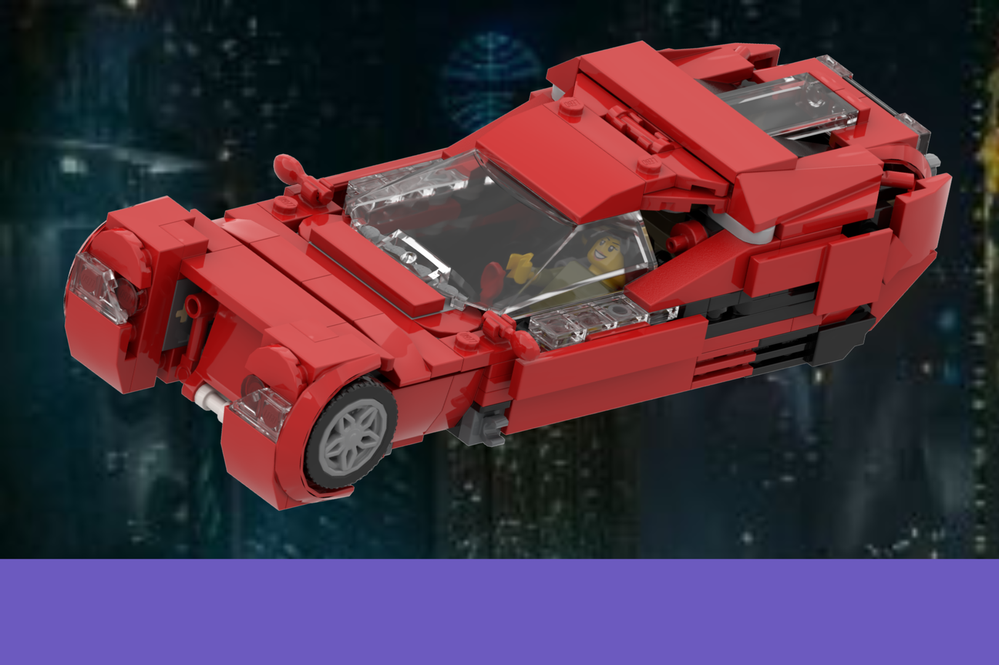 Lego 76934 Blade Runner 2049 F40 Spinner Alternate Build