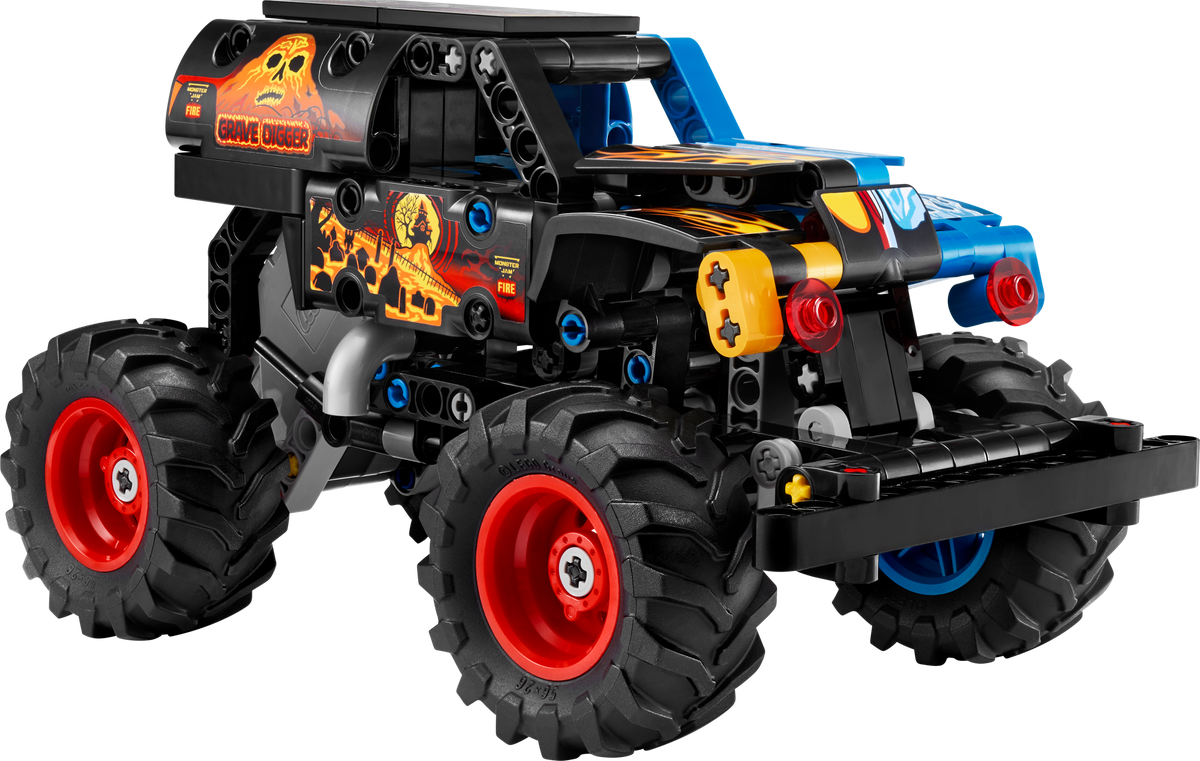 Lego Monster Jam Grave Digger Fire and Ice