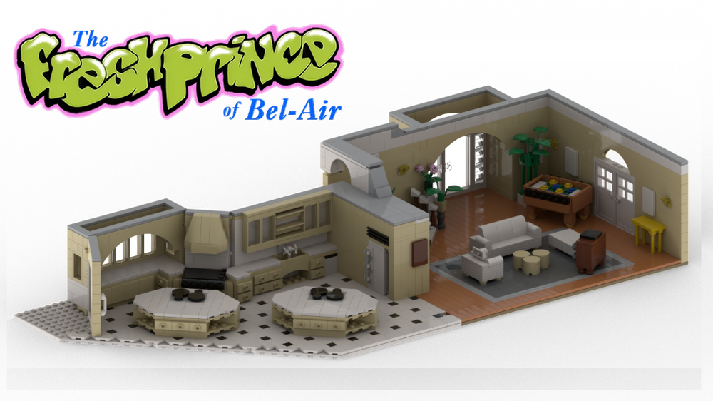 Lego The Fresh Prince of Bel-Air TV show