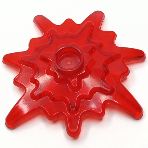 Lego Wave / Power Burst / Flame / Magic Spell Effect, Large Dish with Splash with Stud