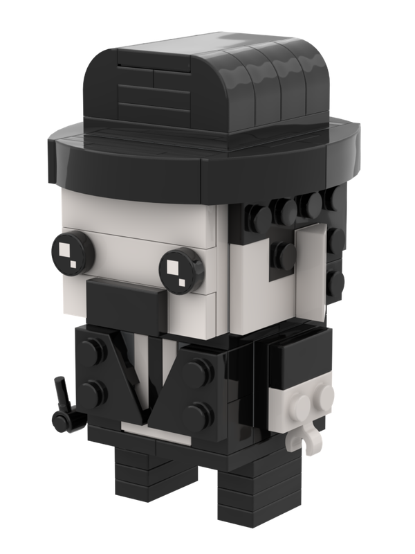 Lego Charlie Chaplin BrickHeadz