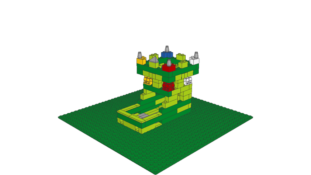 Lego 3841 Dice Tower