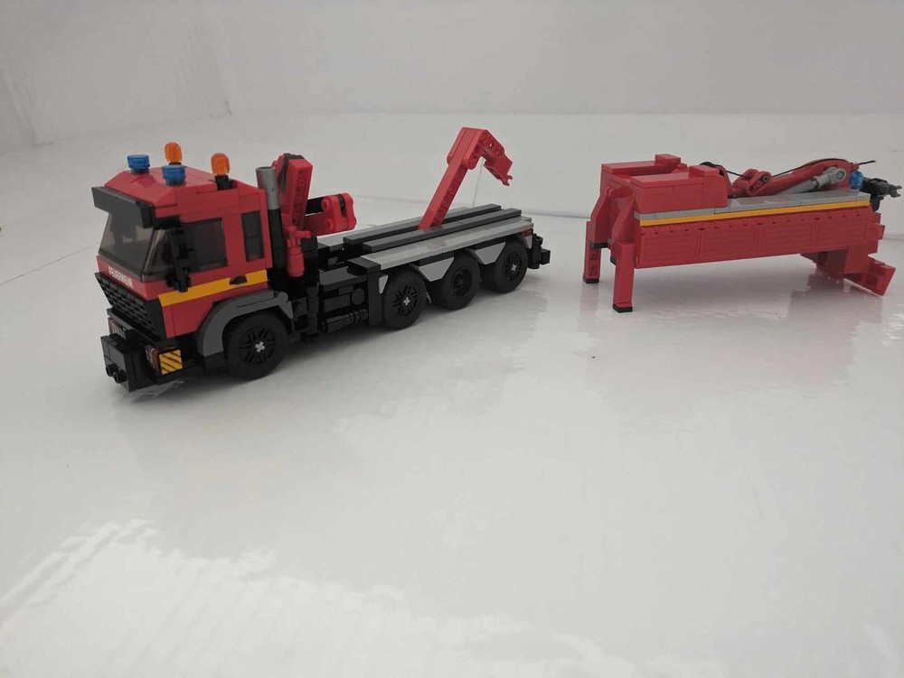 Lego Feuerwehr BF Dresden WLF +Kran