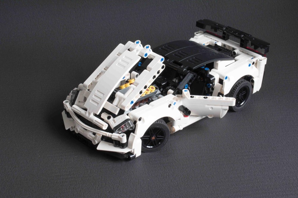 Lego 42093 mod white