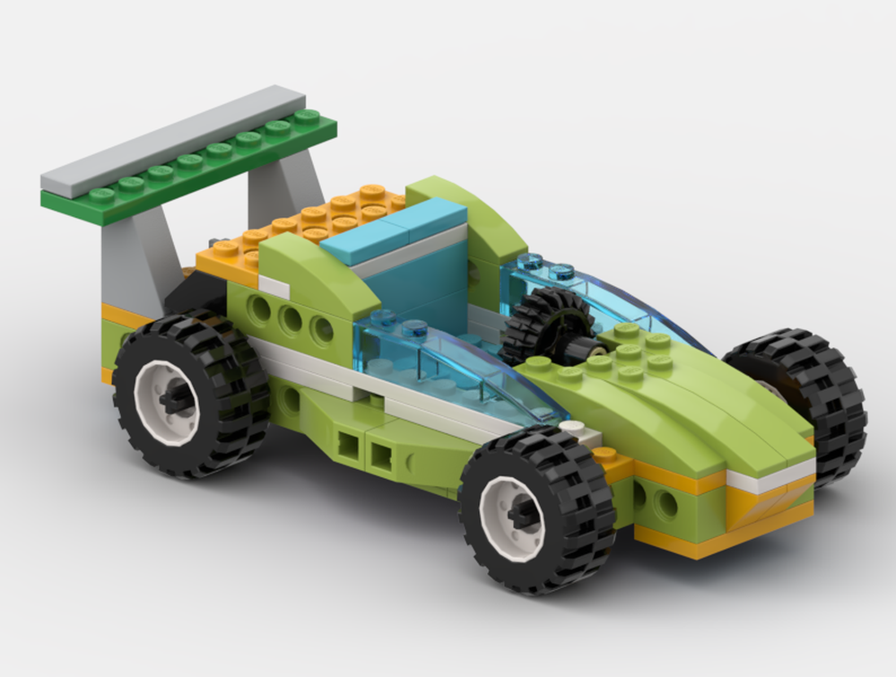 Lego Belt Drive Racing