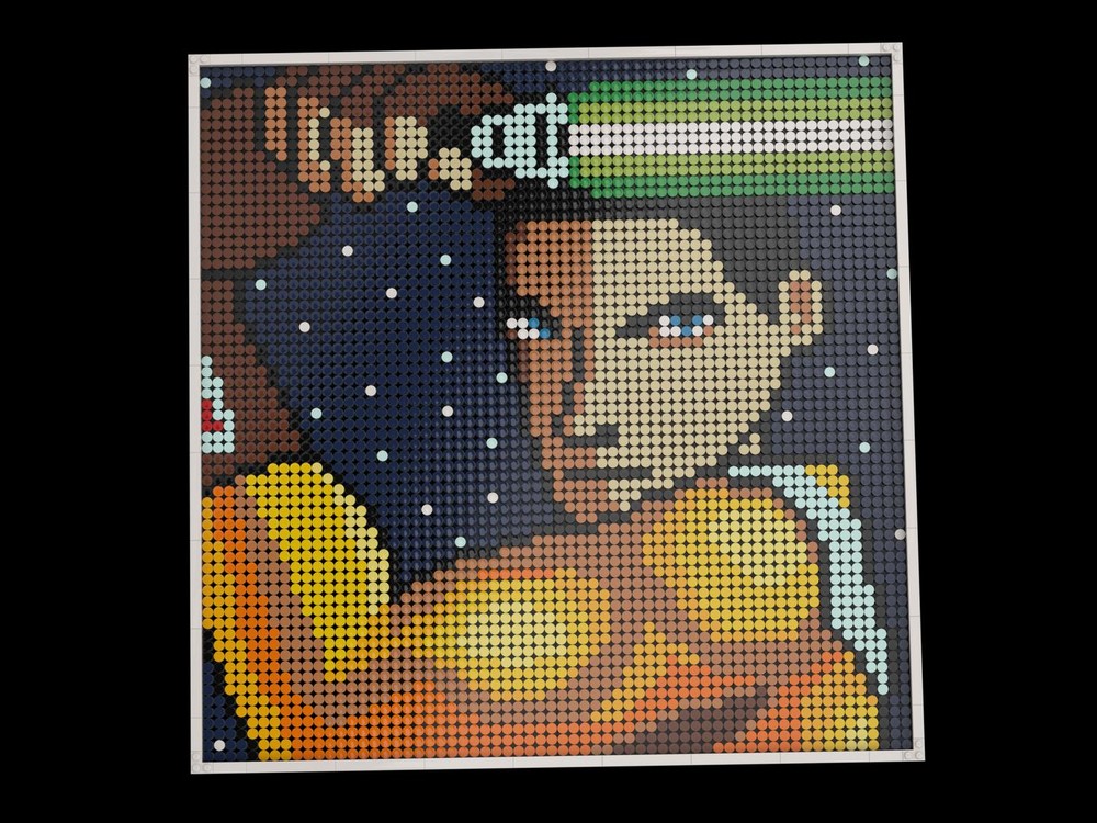 Lego Ezra Bridger Star Wars Mosaic Art V1.0