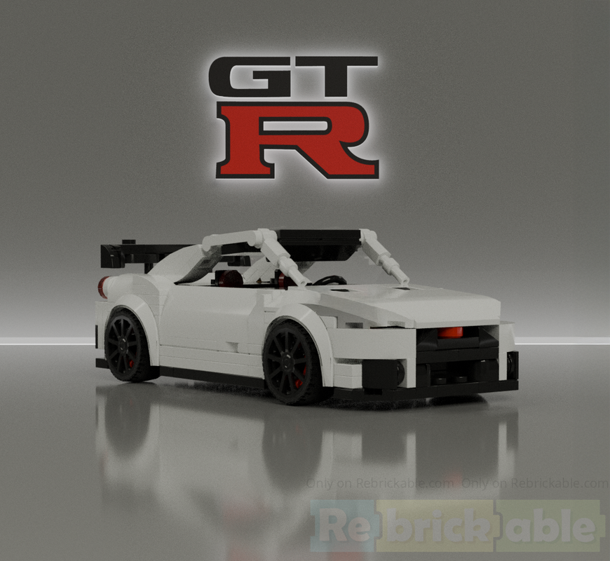 Lego Nissan GT-R NISMO (Colab with Haydeez.)