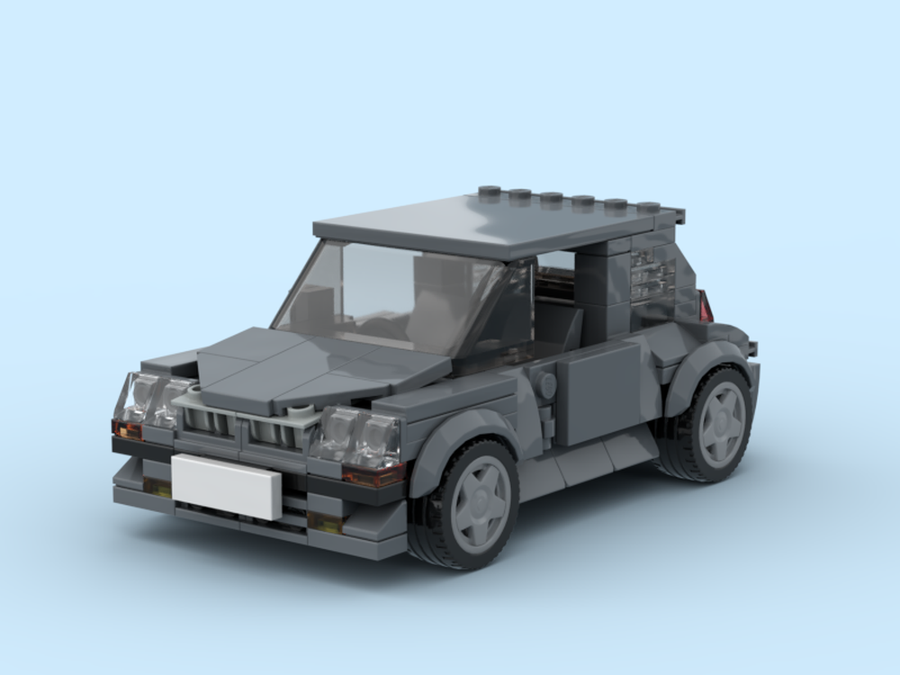 Lego 1990 Renault 5 GT - 8 Stud wide