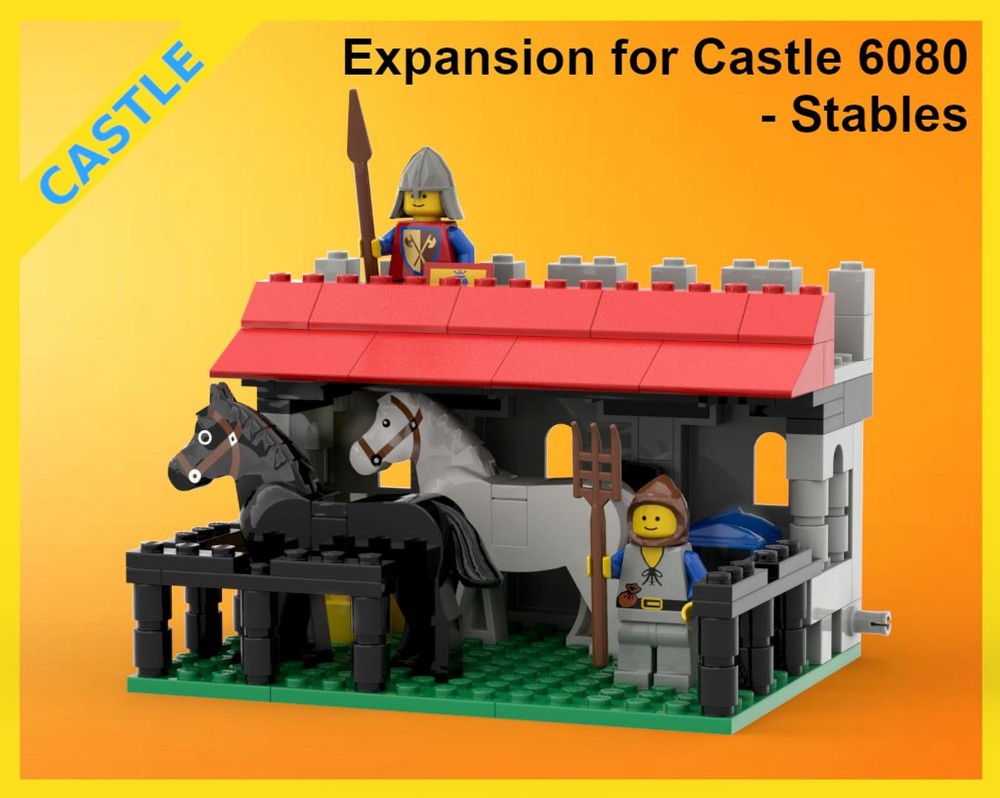 Lego Classic Castle Expansion - 6080 - Stables
