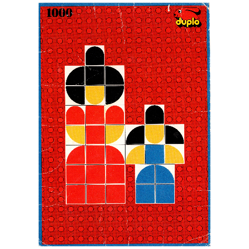 Lego Mosaic Card, Set 1000-1 - Card 1