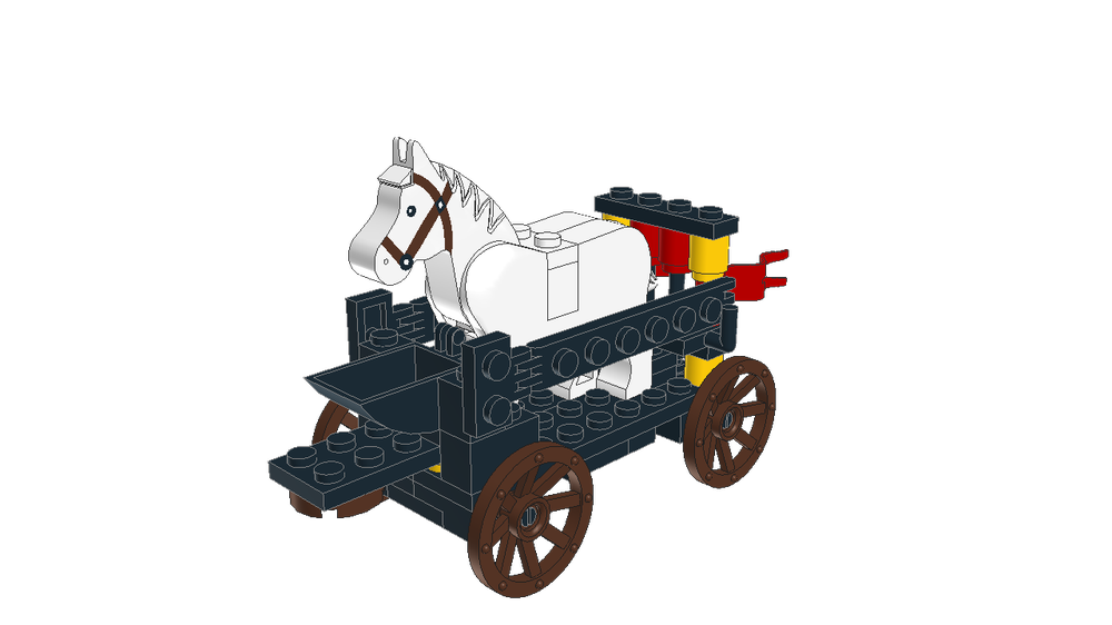 Lego 6039 Horse Trailer