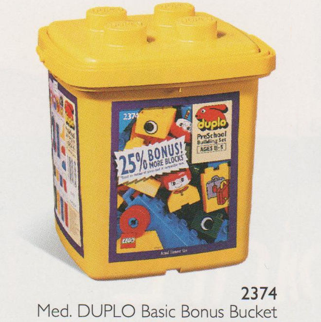 Lego Medium DUPLO Basic Bonus Bucket