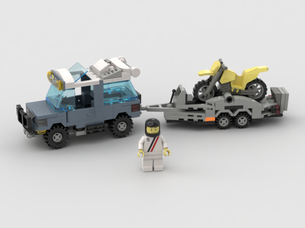 Lego Motocross Racing 2018 - MOC Set 6677