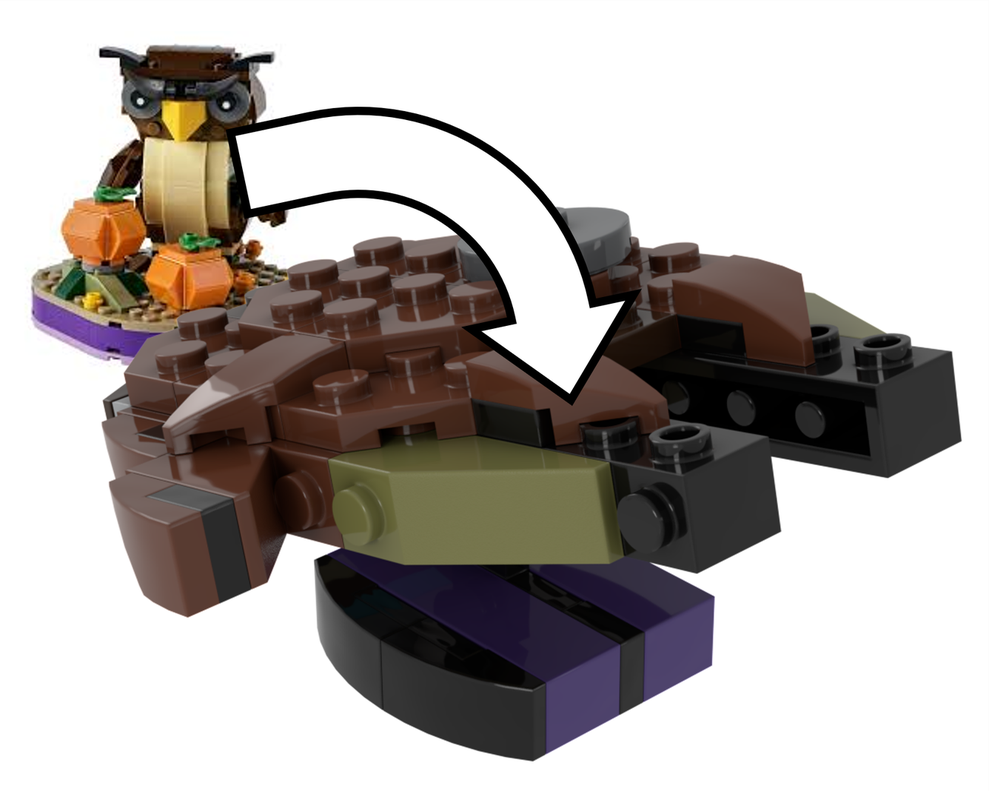 Lego Halloween Falcon